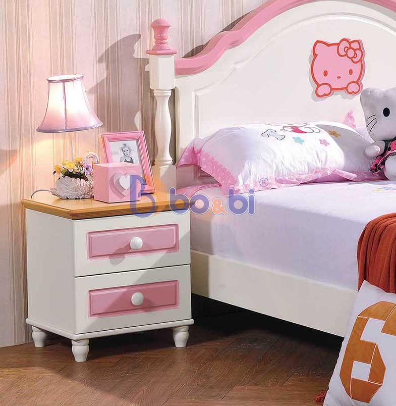 Bộ phòng ngủ cho bé gái sắc hồng xinh xắn BBHHM352-4